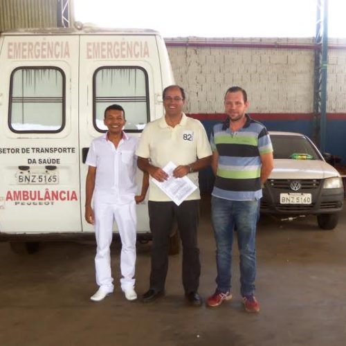 Ambulâncias e veículos da saúde serão reformados com emenda do vereador Maguila