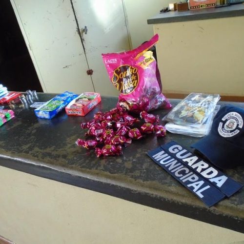 GCM de Santa Cruz das Palmeiras prende homem em flagrante por furto de lanchonete