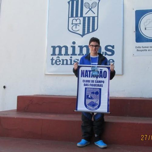 Nadador Ricardo Ponciano, do Clube de Campo, participa de competição pela CBDA em Belo Horizonte