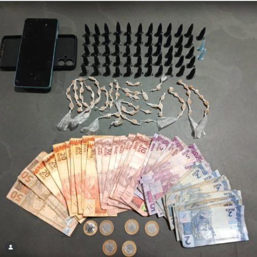 Homem é preso com crack, cocaína e maconha durante abordagem em Santa Rita do Passa Quatro