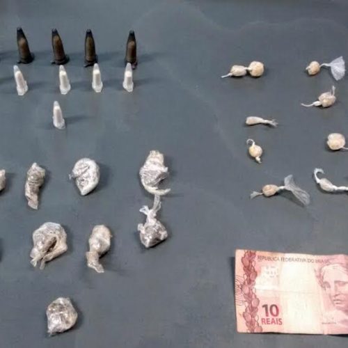 Rocam apreende menor por ato infracional de tráfico de drogas