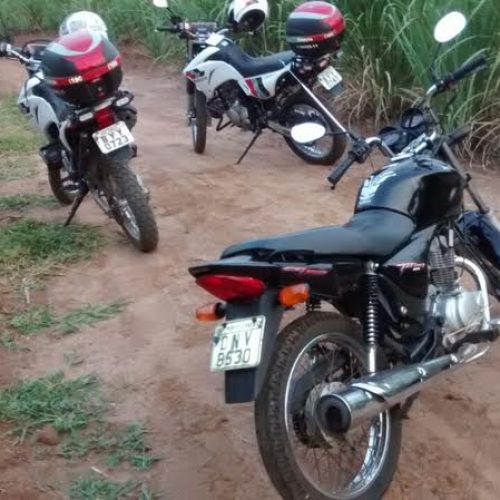 PM localiza moto furtada na área rural