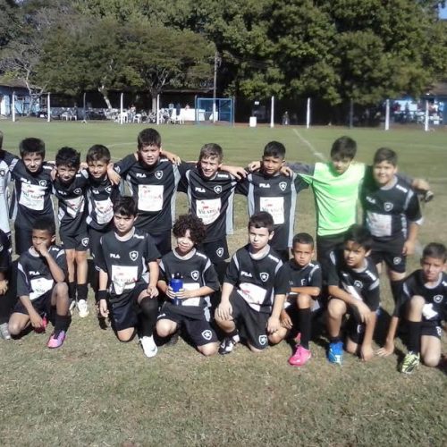 Sub 14 do Botagogo vence e conquista classificação na Taça Brasil de Futebol Menor