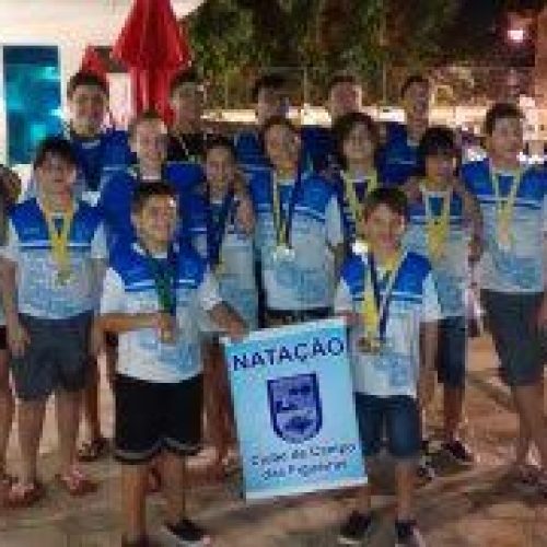 Equipe de natação do Clube de Campo participou do Torneio Regional da F.A.P.