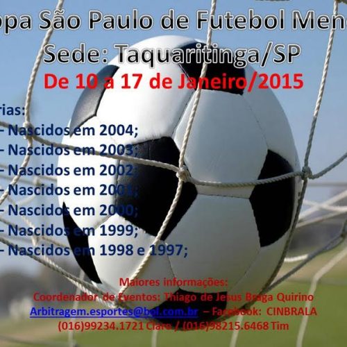 Botafogo participará da Copa São Paulo de Futebol Menor