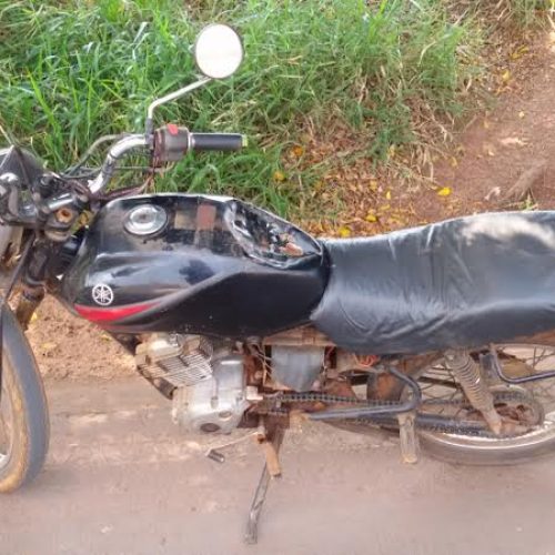 Moto Yamaha roubada em sítio de Santa Rita é localizada com menores na área rural de Porto Ferreira