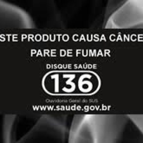 Embalagens de cigarro terão mais um alerta para fumantes