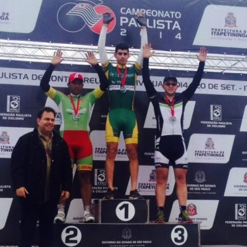 Ciclismo: Anderson Carniato (Bé) é o 3º colocado no Campeonato Paulista Contra Relógio Individual