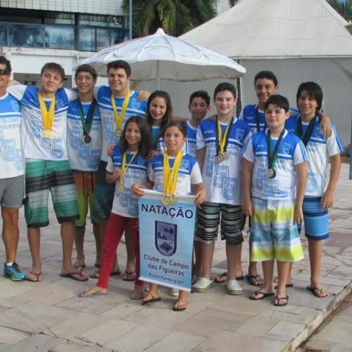 Natação do Clube de Campo conquista ótimos resultados em torneio da FAP em Rio Preto