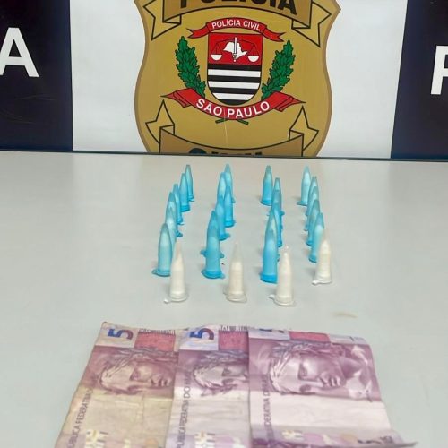 Homem condenado por homicídio e roubo é preso em flagrante por tráfico de drogas em Santa Cruz das Palmeiras