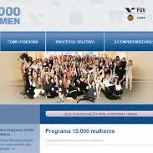 FGV abre inscrições para Programa 10.000 Mulheres