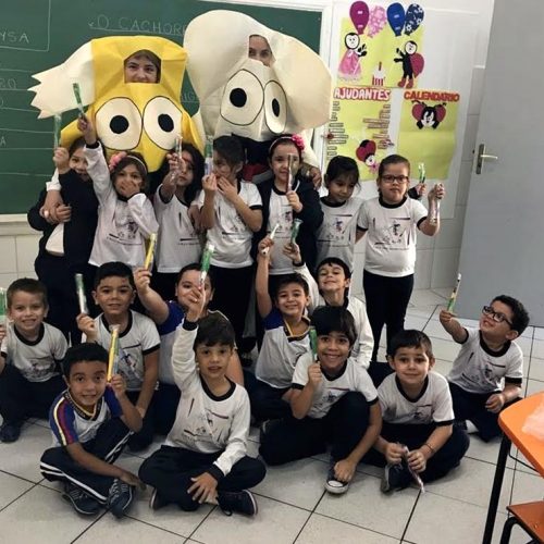 Secretaria de Saúde inicia projeto de prevenção em saúde bucal junto ao público infantil