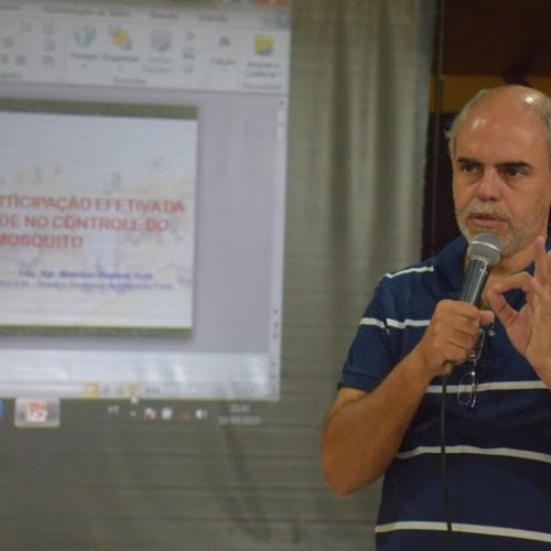 A dengue é um problema de toda a comunidade, diz palestrante