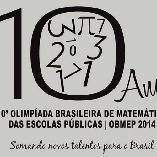 Alunos participarão da 10º Olimpíada Brasileira de Matemática para escolas públicas