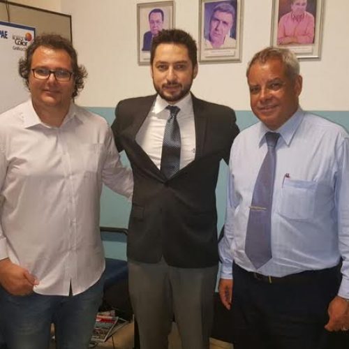 Deputado Marco Vinholi, visita Porto Ferreira e recebe solicitações do vereador Marcelo Ozelin