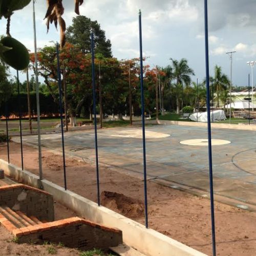 Antiga quadra do Clube de Campo recebe reforma e levará nome de José Francisco Galvão Júnior
