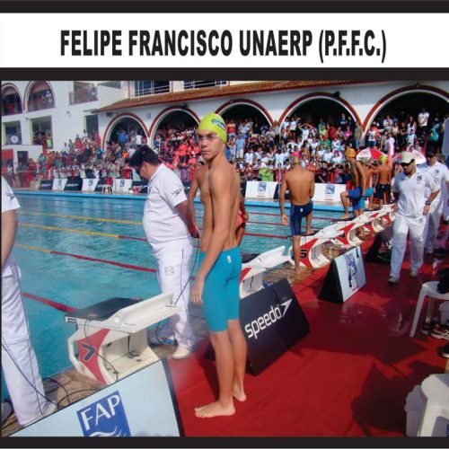 Atleta ferreirense representará a Unaerp no Campeonato Paulista Infantil de Natação