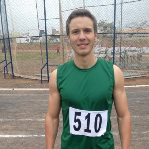 Pedro Lara participou da prova de 5km nos Jogos Regionais em Lins