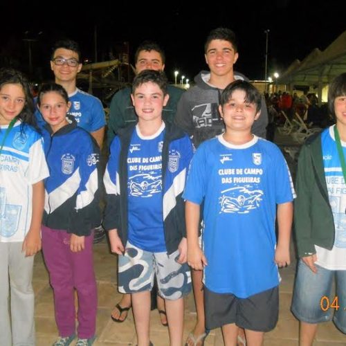 Equipe de natação do Clube de Campo participa de torneio em Mococa