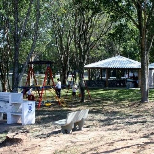 Clube de Campo inaugura a primeira churrasqueira coberta