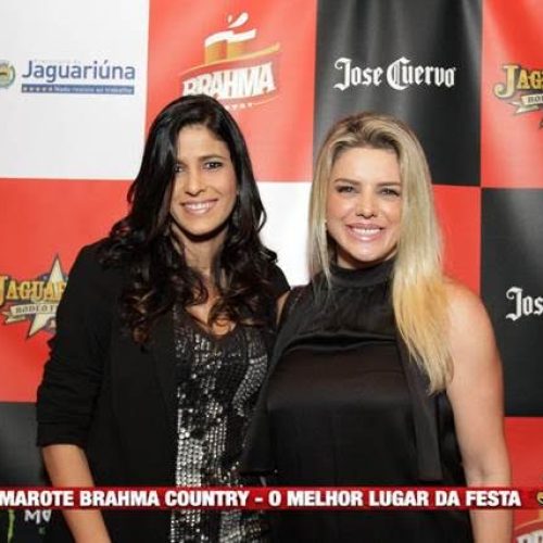 Adriane Galisteu e MC Gui roubam a cena no lançamento do Jaguariúna Rodeo Festival