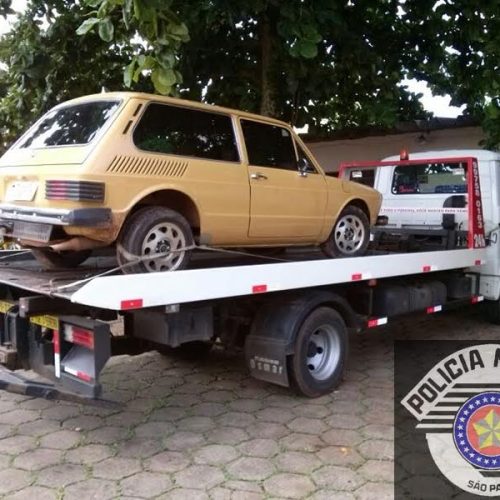 VW/Brasília furtada é localizada no Jardim Anésia II