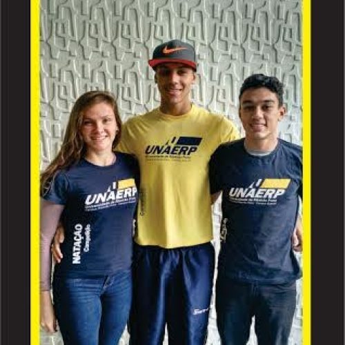 Atletas da natação “UNAERP” competiram no Campeonato Paulista Junior e Sênior em São Caetano