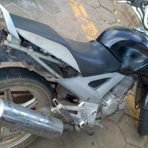 PM recupera moto Twister furtada em Porto Ferreira
