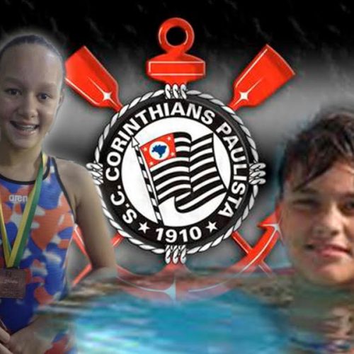 Júlia Gusson e Gabriel de Lucca representarão o S.C. Corinthians no Campeonato Paulista de Natação