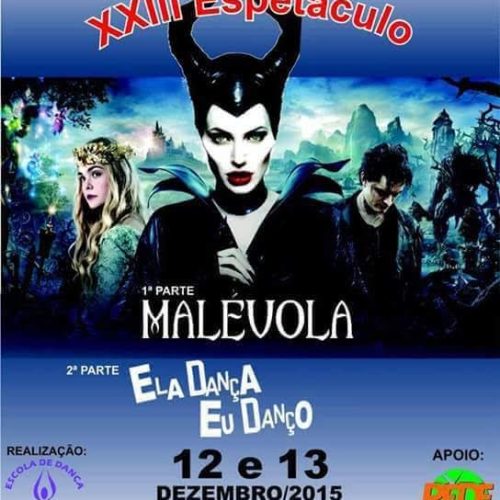 Malévola será apresentado no XXIII Espetáculo da Escola de Dança Rubiane Burim