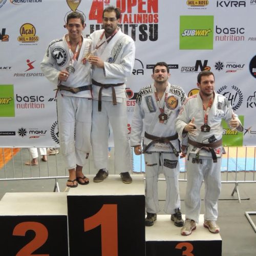 Atleta de Jiu-Jitsu Felipe DDD, da Equipe Robson Moura, conquistou medalha em Valinhos-SP