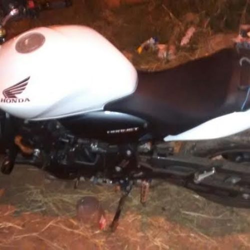 Moto roubada na Vila Sybilla foi localizada pela PM abandonada no Jardim Centenário