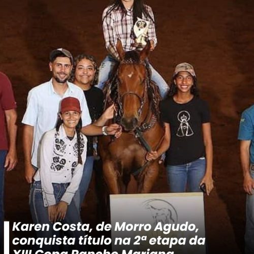 Jovem, de 20 anos, conquista título na 2ª etapa da XIII Copa Rancho Mariana; é uma das mais tradicionais do interior paulista