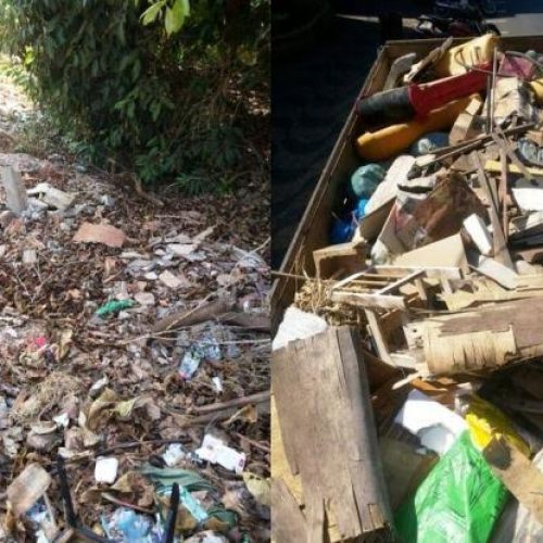 Arrastão contra a dengue recolheu 30 caminhões e cerca de 90 toneladas de material