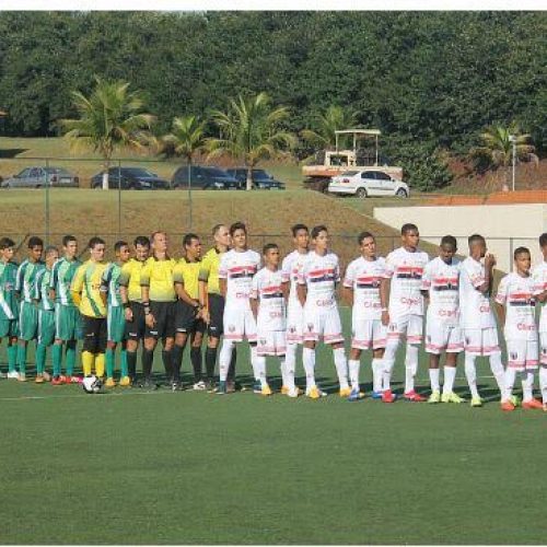 Palmeirinha Sub-15 empata com o Botafogo fora de casa em jogo de quatro gols