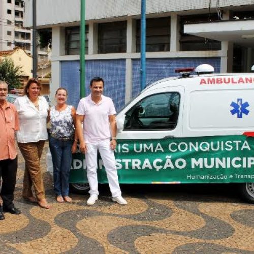 Porto Ferreira recebeu mais uma ambulância com recursos de emenda parlamentar