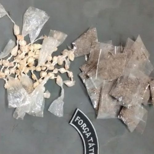 Após denúncia, PM localiza pedras de crack e porções de maconha na Vila Maria