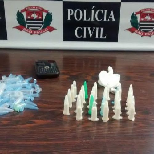 Após investigações, Polícia Civil prende homem de 40 anos em flagrante por tráfico de drogas