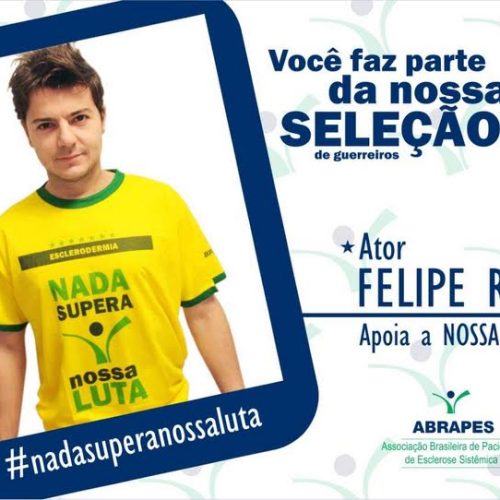 ABRAPES realiza campanha mobilizando portadores de Esclerodermia e apoiadores famosos