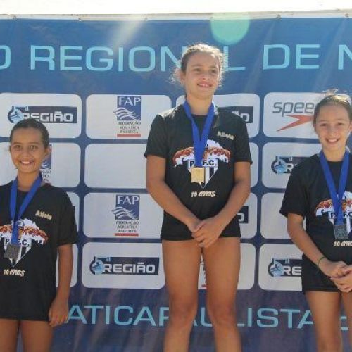 Natação do PFFC inicia temporada da Federação Aquática Paulista (FAP) conquistando 65 medalhas