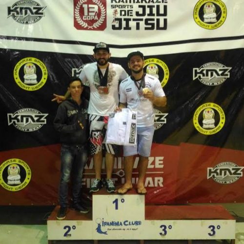 Atletas da Equipe Cícero Costha conquistam medalhas na Copa Kamikaze de Jiu Jitsu