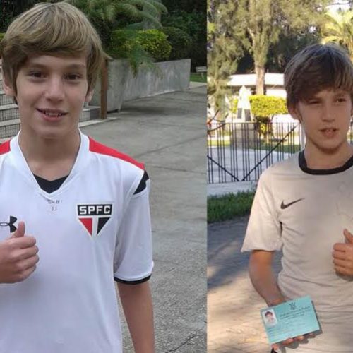 Futebol de Base: atleta do P.F..FC. realiza treinamentos no São Paulo F.C. e Corinthians Paulista