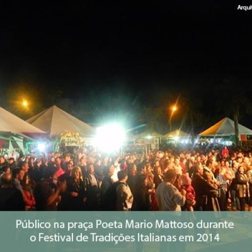 Santa Rita: falta menos de um mês para o 23º Festival de Tradições Italianas