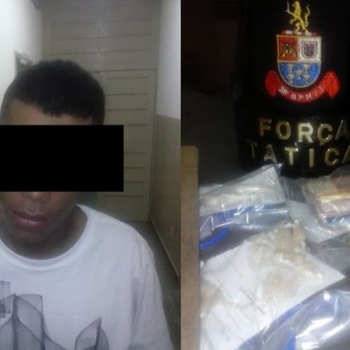 Força Tática prende homem na Vila Maria acusado de tráfico de drogas