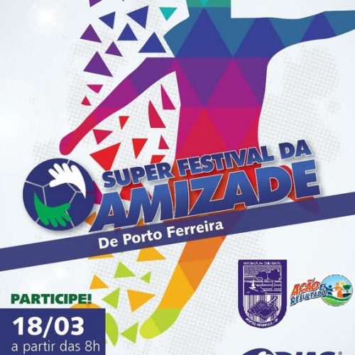 Super Festival da Amizade de Futebol Infantil acontece no domingo no Clube de Campo