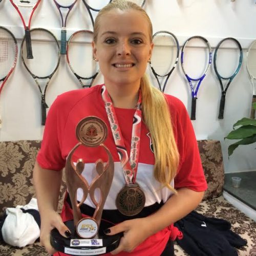 Tênis: Nathália Longobardi conquista bronze nos 59º Jogos Regionais em São José do Rio Pardo