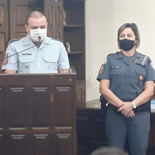 Câmara Municipal de Descalvado presta homenagem ao Tenente PM Vagner Aparecido Regazzone