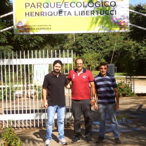 Representantes do PPS local visitam Parque Henriqueta Libertucci