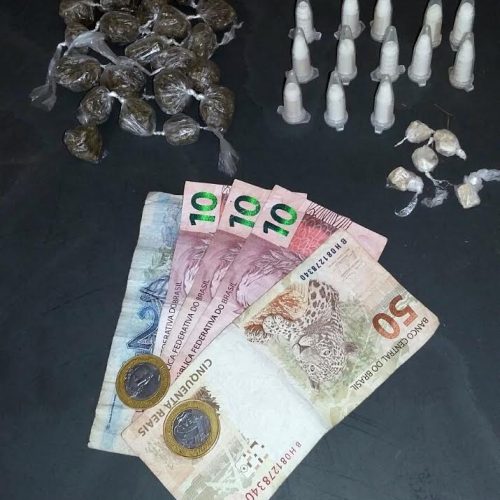 PM apreende menor de 16 anos por ato infracional de tráfico de drogas
