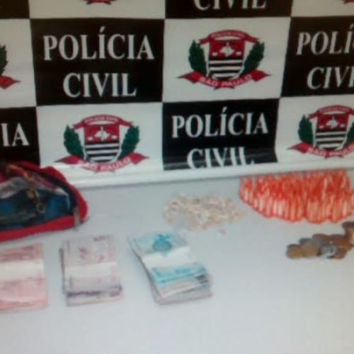 Polícia Civil apreende menor com cocaína, maconha e crack no Cristo Redentor